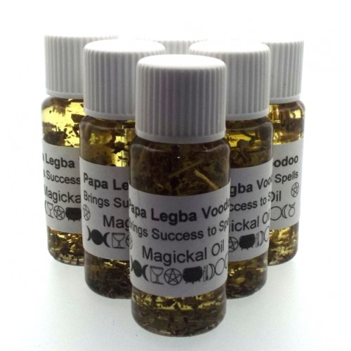 10ml Papa Legba Herbal Spell Oil Bring Success Voodoo 
